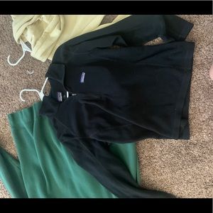 Patagonia fleece black jacket